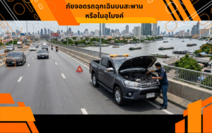 ภัยจอดรถฉุกเฉินบนสะพานหรือในอุโมงค์